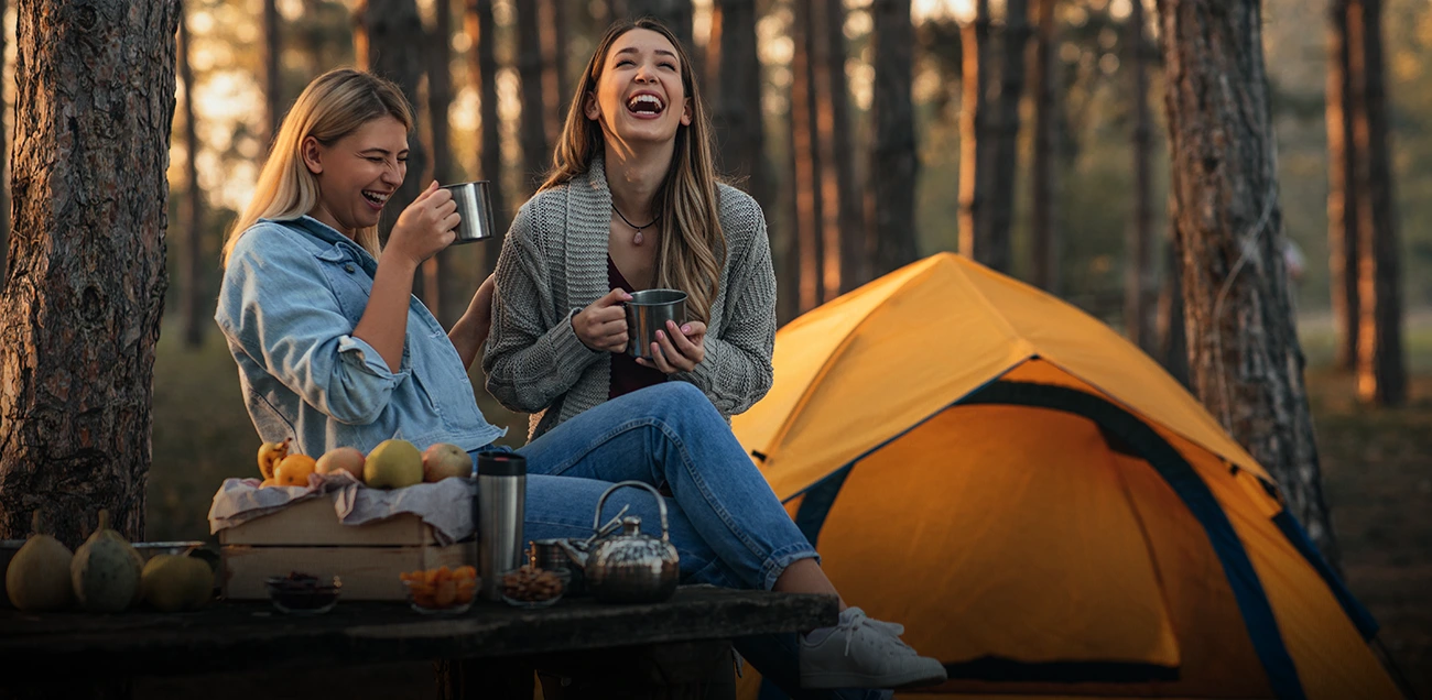 Explorez la nature à travers le camping